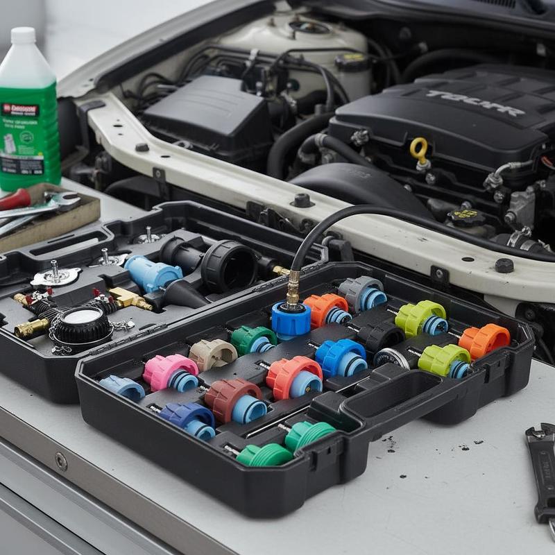 Auto Repair Shop Diagnostics - 28 STUKS Diagnostisch hulpmiddel voor koelsysteem