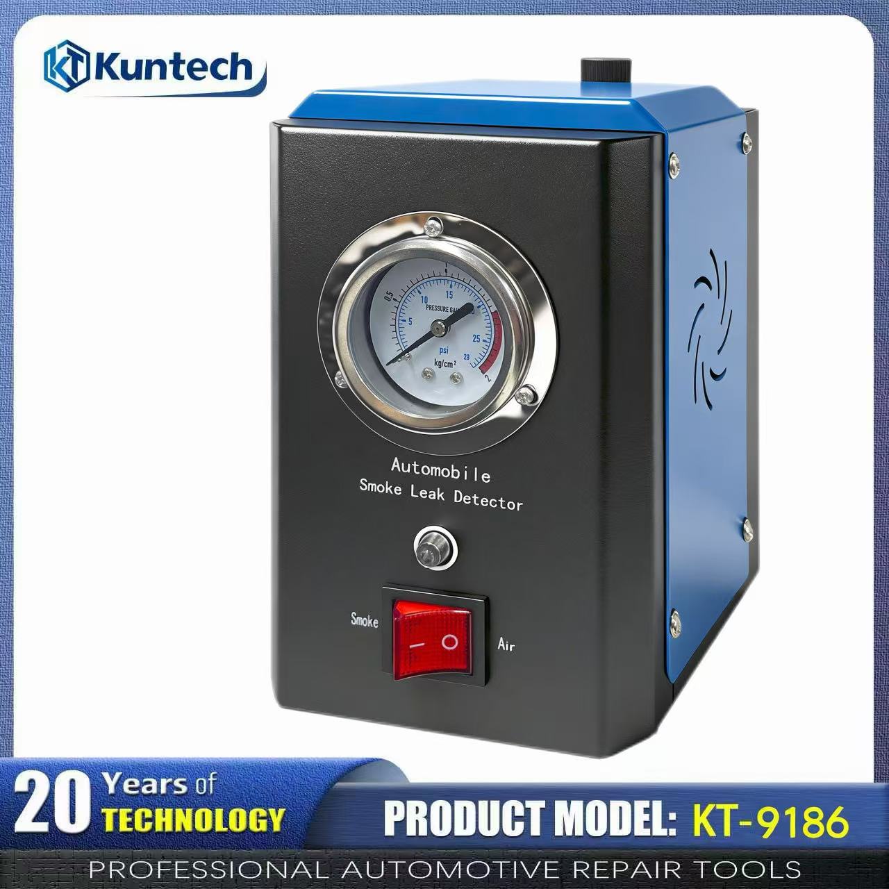 Auto Repair Shop Diagnostics - Automotive rooklekdetector 12V universele auto rooklektestmachine