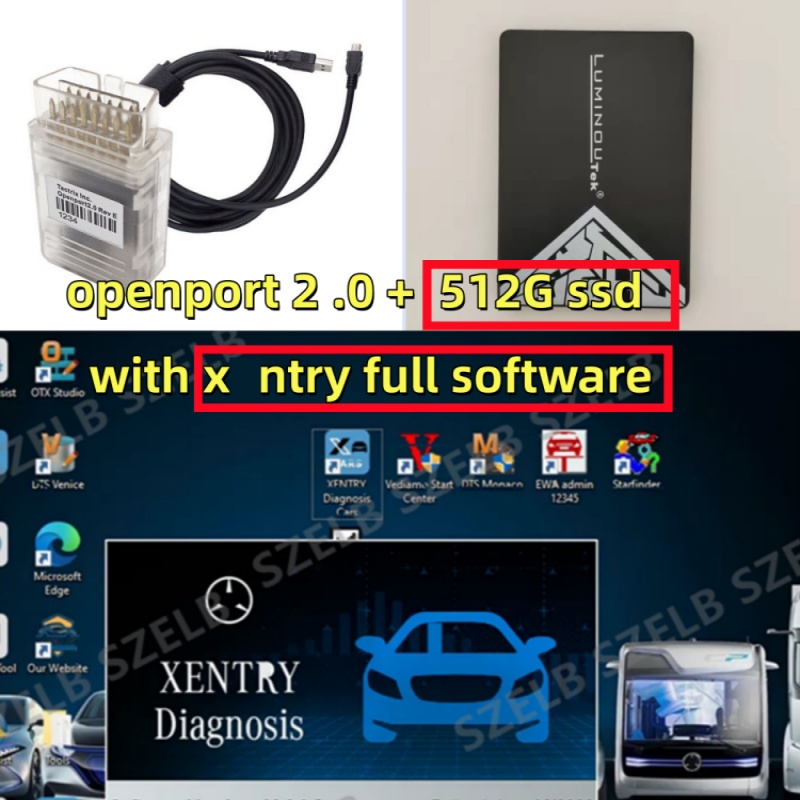 Xentry nieuwste volledige diag - Auto Repair Shop Diagnostics recensie en prijs