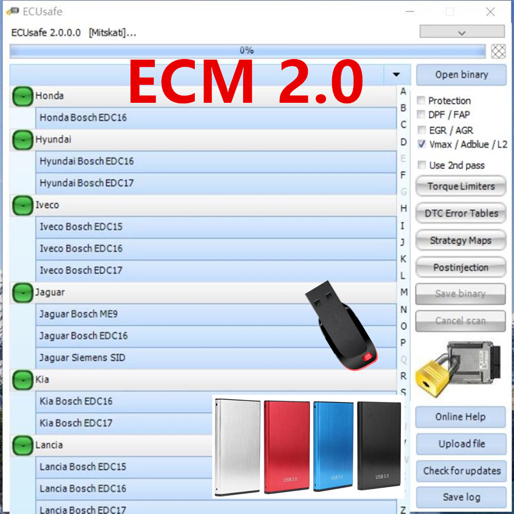 2025 Hot Selling ECUSafe 2.0 E - Auto Repair Shop Diagnostics recensie en prijs
